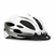 Capacete Absolute Nero com Led (G) Branco e Prata