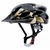 Capacete Tsw Raptor II Preto com Dourado com LED Tam. (M) - DBike Online - Caloi, Cannondale, Shimano, Lazer, Absolute, Motul