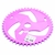 Coroa Roda Dentada Monobloco 46D Katavento Projema Rosa - DBike Online - Caloi, Cannondale, Shimano, Lazer, Absolute, Motul