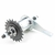 Cubo Contra Pedal Importado 19D 36 Furos de Encaixe - comprar online