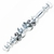 Eixo Traseiro 3/8x185mm Esferado com Caixa e Colar - DBike Online - Caloi, Cannondale, Shimano, Lazer, Absolute, Motul
