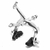 Freio Side Pull Ferradura 700 Speed Alumínio Natural - loja online
