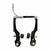 Imagem do Freio V-Brake Completo em Alumínio com Cabos com Tubo Guia e Manetes Logan LB-919 Preto/Preto