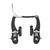 Freio V-Brake Completo em Nylon com Cabos com Tubo Guia e Manetes YD-V09 - DBike Online - Caloi, Cannondale, Shimano, Lazer, Absolute, Motul