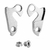 Gancheira Gantech Ge006 Caloi Elite 30/ Sense Impact SL Polido