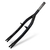 Garfo 26x1.1/2 Standard Rosca 21.1mm com Pino V-Brake Preto