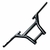 Guidão Aço Cross Street 22.2x580mm Preto