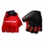 Luva Lycra de Ciclismo Shitaro Meio Dedo Vermelho