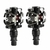 Pedal Clip MTB Wellgo 919 Esferado Rosca 9/16 com Tacos - DBike Online - Caloi, Cannondale, Shimano, Lazer, Absolute, Motul
