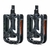 Pedal em Nylon PP Bucha Trekking Rosca 9/16 Preto