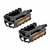 Pedal em Nylon PP Mountain Barra Rosca 9/16 Preto