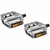 Pedal Plataforma em Alumínio Esferado Ningbo FP-922 Rosca 1/2 Natural
