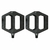 Pedal Plataforma em Nylon PP Esferado Logan B-2 Rosca 9/16 Preto na internet