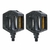 Pedal Plataforma em Nylon PP P626 Rosca 1/2 Preto