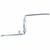 Pedivela Monobloco 140x16mm Metalciclo - Cromado - DBike Online - Caloi, Cannondale, Shimano, Lazer, Absolute, Motul