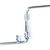 Pedivela Monobloco 165x15mm Logan Cromado - comprar online