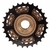 Roda Livre Catraca 7 Velocidades 13-28D Index Marrom/Preto - comprar online
