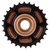 Roda Livre Catraca 7 Velocidades 14-28D Index Marrom/Preto - comprar online