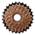 Roda Livre Catraca 8 Velocidades 13-28D Index - Marrom/Preto