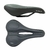 Selim MTB Absolute em Gel 268x174mm Vazado Preto/Cinza - comprar online