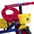 Triciclo Motoca Kid Track Infantil 3 Rodas e Cestas Azul com Vermelho na internet