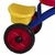 Triciclo Motoca Kid Track Infantil 3 Rodas e Cestas Azul com Vermelho - loja online