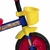 Imagem do Triciclo Motoca Kid Track Infantil 3 Rodas e Cestas Azul com Vermelho