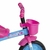 Triciclo Motoca Kid Track Infantil 3 Rodas e Cestas Azul Tiffany com Rosa na internet
