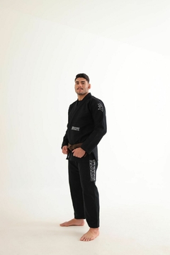 Imagem do Kimono Suerte Trançado Premium - COLLEGE - PRETO