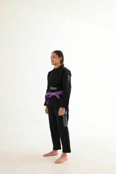 Kimono Suerte Trançado Premium - COLLEGE - PRETO na internet