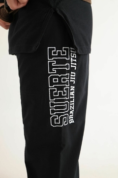 Imagem do Kimono Suerte Trançado Premium - COLLEGE - PRETO