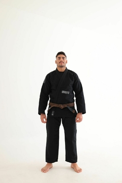 Kimono Suerte Trançado Premium - COLLEGE - PRETO - PALACE GRAPPLING