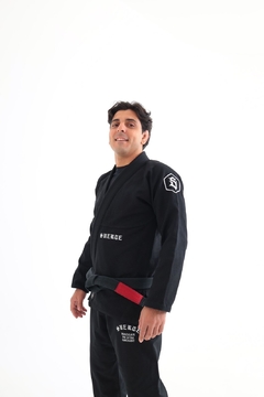 Kimono Suerte Trançado Premium - IRON - PALACE GRAPPLING
