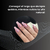 UÑAS POSTIZAS DECORADAS CON DISEÑO X12U FORMA COFFIN - Mely