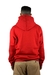 Buzo Canguro / Hoodie Rojo Liso de Frisa con Capucha Hombre