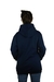 Buzo Canguro / Hoodie Azul Marino Liso de Frisa con Capucha Mujer en internet