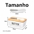 Manteigueira Porcelana Com Tampa de BambuManhattan - Domeasy