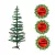Arvore de Natal 120cm 110 Galhos - loja online