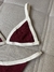 Bicolor Fita Marsala - comprar online