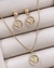 Conjunto Espirito Santo Cravejado Zircônias