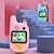 2 Walkie Talkie Infantil Com Câmera Digital Para Crianças - Par - loja online