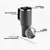 Imagem do Copo Térmico Grande 1200 Ml Canudo Parede Dupla - Branco