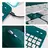 Imagem do Teclado Sem Fio Bluetooth Recarregável Com Mouse - Verde Escuro