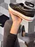 Tênis Feminino Slip On Preto com Zíper - loja online