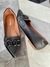 Mocassim Preto com Fivela - Greshop Boutique