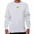 Blusa Moletom Gola Redonda Peluciado - Jnoficial