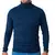 Cacharrel Suéter Tricot Lã Masculina Canelada Gola Alta - comprar online