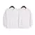 Kit 2 Blusa Moletom Algodão Liso Unissex Gola Redonda - comprar online