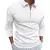 Camiseta Polo Manga Longa camisa Com Ziper Masculina Malha Canelada - Jnoficial