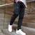Imagem do Calça casual masculina cordão